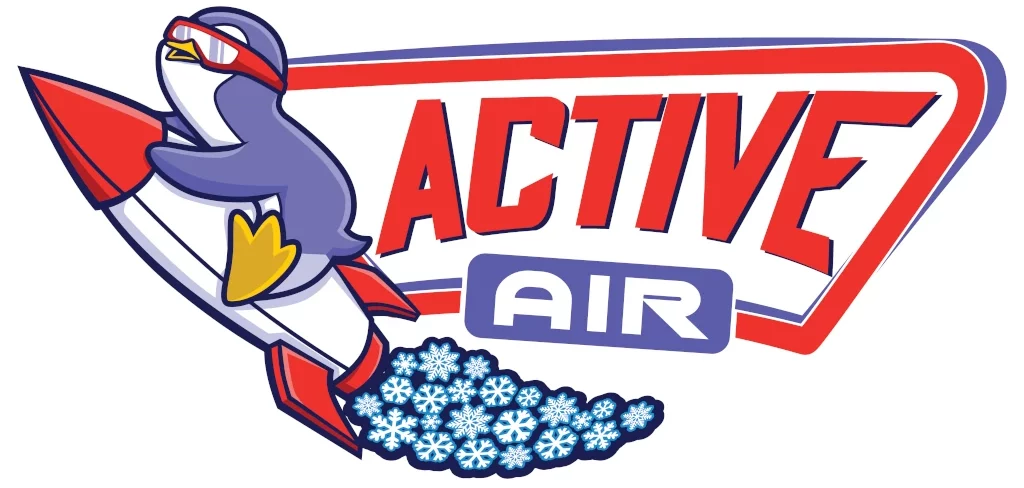 Photo or graphic highlighting heating and cooling services delivered by Active Air